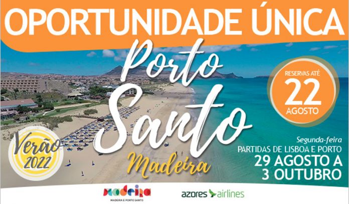Promoção Sonhando para Porto Santo