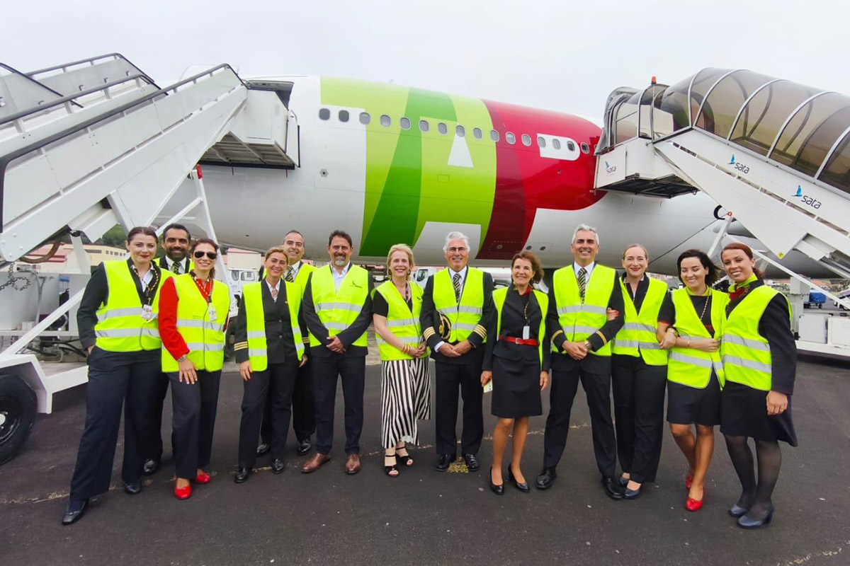 TAP inaugura voos Terceira - São Francisco