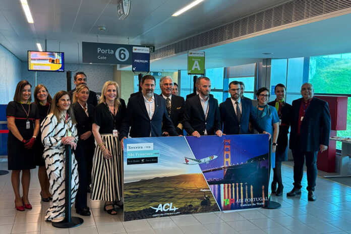 TAP inaugura voos Terceira - São Francisco